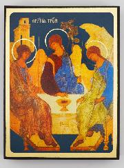 Icône Religieuse Sainte Trinité - 14cm