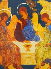 Icône Religieuse Sainte Trinité - 14cm