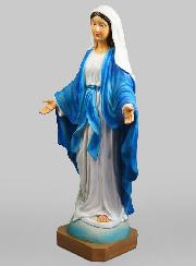 Grande Statue de la Vierge Miraculeuse - 80cm