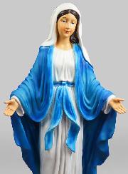 Grande Statue de la Vierge Miraculeuse - 80cm
