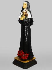 Grande Statue de Sainte Rita aux Roses - 80cm
