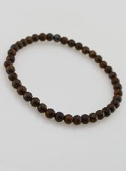 Bracelet en Pierre Naturelle de Bronzite - 4mm