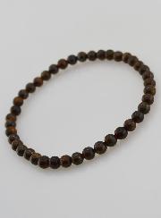 Bracelet en Pierre Naturelle de Bronzite - 4mm