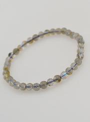 Bracelet en Pierre Naturelle de Labradorite AA - 4mm