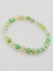 Bracelet en Pierre Naturelle de Chrysoprase 6mm AA+