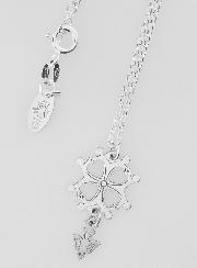 Collier Religieux & Croix Trèfle - Argent 925/1000
