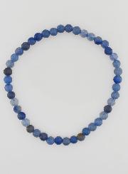 Bracelet en Pierre Naturelle d'Aventurine Bleue - 4mm
