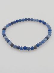 Bracelet en Pierre Naturelle d'Aventurine Bleue - 4mm