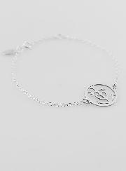 Bracelet en Argent Massif - Croix de Camargue