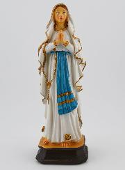 Statue Religieuse Notre Dame de Lourdes - 15cm
