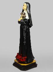 Statue Religieuse de Sainte Rita aux Roses - 60cm