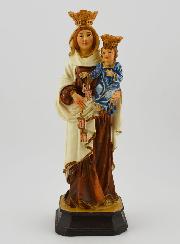 Statue Religieuse ND du Mont Carmel - 15cm