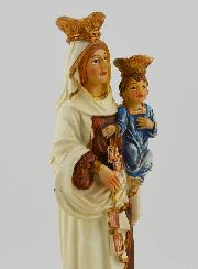 Statue Religieuse ND du Mont Carmel - 15cm