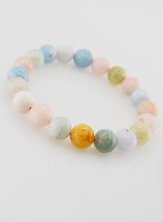 Bracelet en Pierre de Béryl - 10mm
