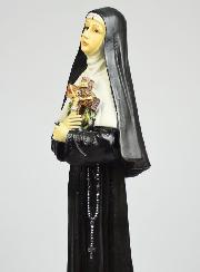 Statue Religieuse de Sainte Rita aux Roses - 40cm