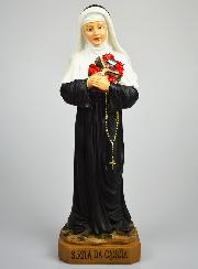 Statue Religieuse de Sainte Rita de Cascia - 40cm