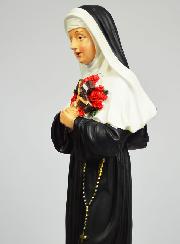 Statue Religieuse de Sainte Rita de Cascia - 40cm