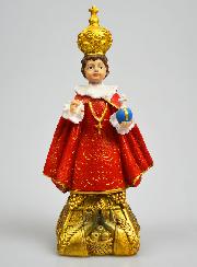 Statue Religieuse Enfant Jésus de Prague - 15cm