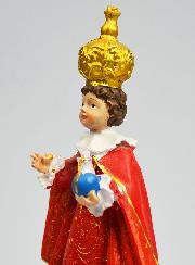 Statue Religieuse Enfant Jésus de Prague - 15cm