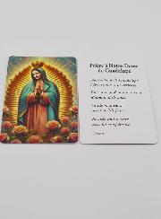 Carte de Prière à Notre Dame de Guadalupe