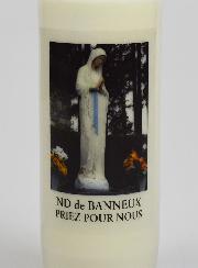 Bougie de Neuvaine Notre Dame de Banneux