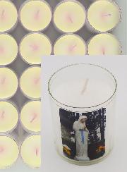 Lot de 48 Bougies Veilleuses à Notre Dame de Banneux