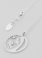 Collier Religieux Vierge à l'Enfant Argent 925/1000