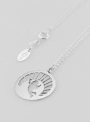 Collier Religieux Ange & Soleil - Argent Massif