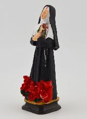 Statue Religieuse de Sainte Rita aux Roses - 7cm
