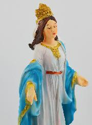 Statue Religieuse de Notre Dame des Miracles - 20cm