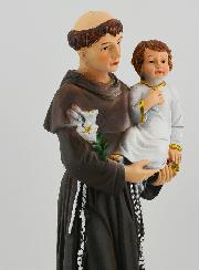 Statue Religieuse de Saint Antoine - 20cm