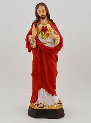 Statue Religieuse du Sacré Coeur de Jésus - 20cm