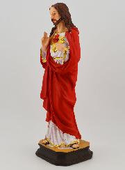 Statue Religieuse du Sacré Coeur de Jésus - 20cm