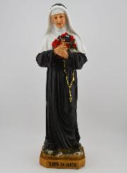 Statue Religieuse de Sainte Rita de Cascia - 30cm