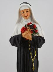 Statue Religieuse de Sainte Rita de Cascia - 30cm