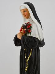 Statue Religieuse de Sainte Rita de Cascia - 30cm