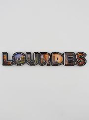Souvenir de Lourdes - Magnet Texte de Lourdes 17cm