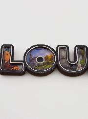 Souvenir de Lourdes - Magnet Texte de Lourdes 17cm
