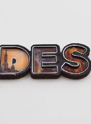 Souvenir de Lourdes - Magnet Texte de Lourdes 17cm