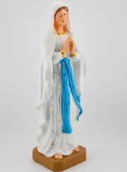 Statue Religieuse Notre Dame de Lourdes - 30cm