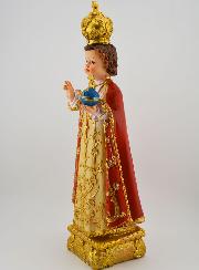 Statue Religieuse Enfant Jésus de Prague - 30cm