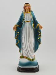 Statue Religieuse de la Vierge Miraculeuse - 20cm