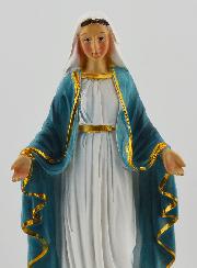 Statue Religieuse de la Vierge Miraculeuse - 20cm