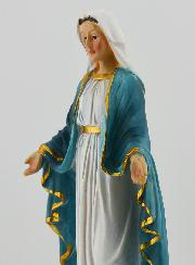 Statue Religieuse de la Vierge Miraculeuse - 20cm