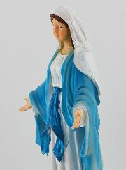 Statue Religieuse de la Vierge Miraculeuse - 20cm