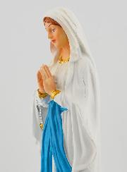 Statue Religieuse de la Vierge de Lourdes - 20cm