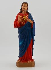 Statue Religieuse du Sacré Coeur de Jésus -15 cm