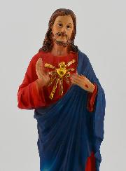 Statue Religieuse du Sacré Coeur de Jésus -15 cm