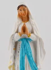 Statue Religieuse Notre Dame de Lourdes - 15cm