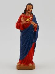 Statue Religieuse Sacré Coeur de Jésus - 7cm